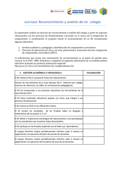 4. Instrumento de reconocimiento institucional