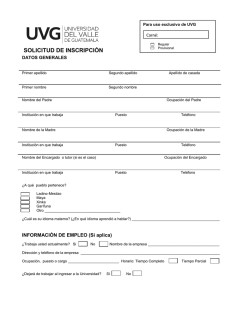 solicitud de inscripci&oacute;n