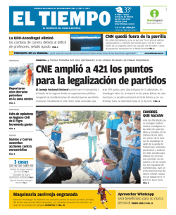 CNE ampli&oacute; a 421 los puntos para la legalizaci&oacute;n de