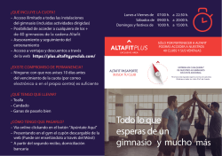 Informaci&oacute;n - ciudad lineal