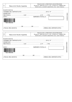 Nueva Boleta UER en A4 doble faz