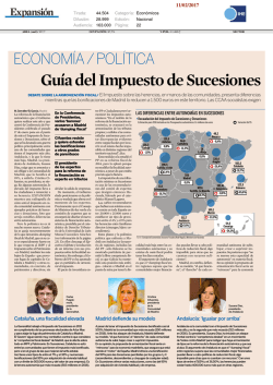 Gu&iacute;a del Impuesto de Sucesiones