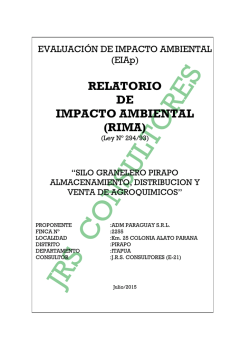 "Silo Granelero Pirapo Almacenamiento, Distribuci&oacute;n y