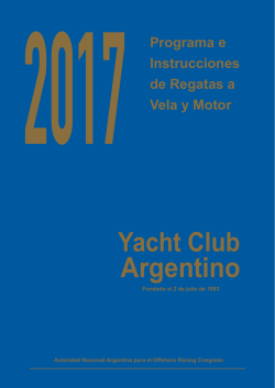 Descargar aqu&iacute; - Yacht Club Argentino