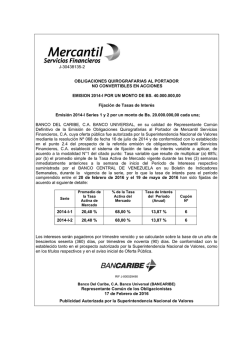 20/02/16 al 19/05/16 - Mercantil Servicios Financieros
