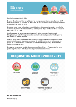 Informaci&oacute;n Plan Ibirapit&aacute;