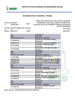 instituto ecuatoriano de seguridad social