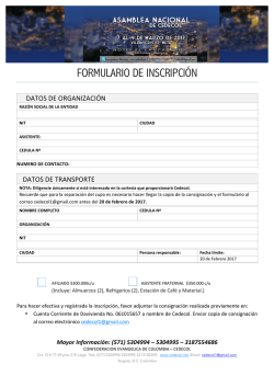 formulario de inscripci&oacute;n