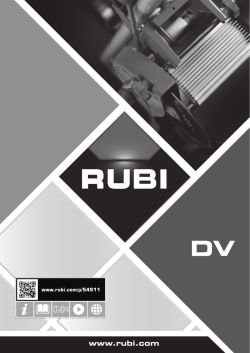 RUBI&reg; Tools Espa&ntilde;a | RUBI Herramientas y cortadoras manuales