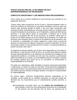 Oficio Supersociedades 220