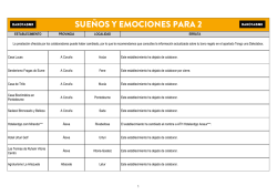 sue&ntilde;os y emociones para 2