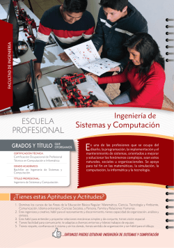 Malla curricular - UPLA, ADMISION 2017