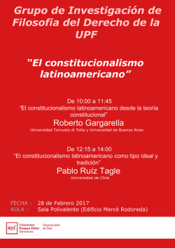 Grupo de Investigaci&oacute;n de Filosofia del Derecho de la UPF