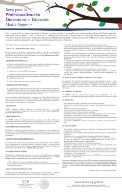 Descarga la convocatoria