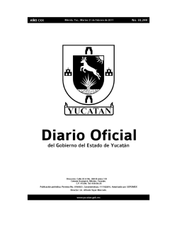 Abrir PDF - Gobierno del Estado de Yucat&aacute;n