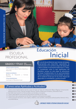 Malla curricular - UPLA, ADMISION 2017