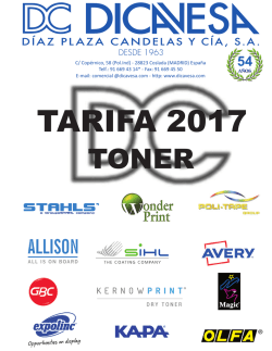 Descargar Tarifa