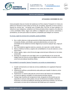 Pol&iacute;tica Anticorrupci&oacute;n