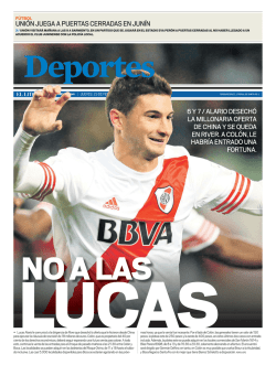 uni&oacute;n juega a puertas cerradas en jun&iacute;n 6 y 7 / alario