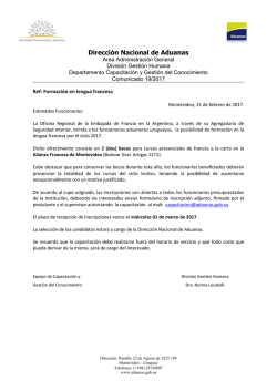 Montevideo, &hellip; de agosto de 2008