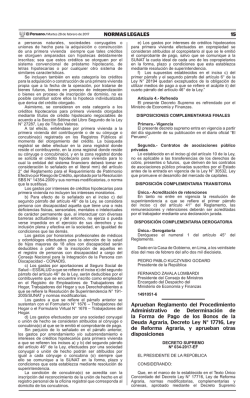 Publicacion Oficial - Diario Oficial El Peruano