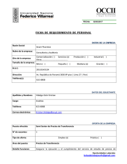 requerimiento de personal