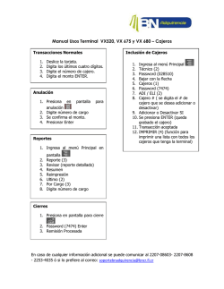 Descargar los manuales de los terminales