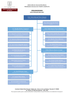 organigrama - SEP Tlaxcala