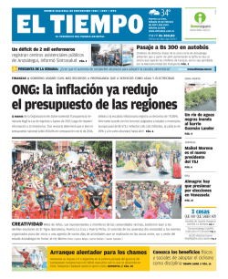 ONG: la inflaci&oacute;n ya redujo el presupuesto de las regiones