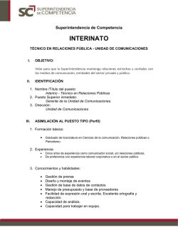 Propuesta de Contrataci&oacute;n Pasante