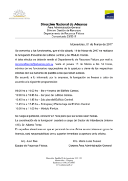 Montevideo, &hellip; de agosto de 2008