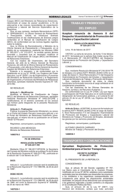 Decreto Supremo 004-2017-MTC