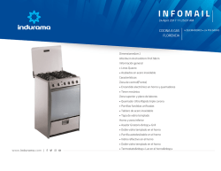 cocina a gas florencia