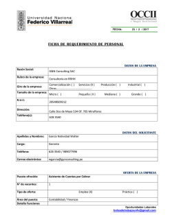 requerimiento de personal