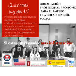 redesORIENTACI&Oacute;N PARA EL EMPLEO Y LA COLABORACI&Oacute;N