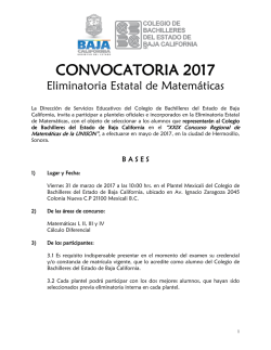 Convocatoria