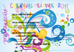 Programa Carnaval 2017 - Ayuntamiento de Ri&oacute;par