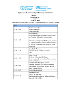 Aplicaciones de la Antropolog&iacute;a M&eacute;dica a la Salud P&uacute;blica