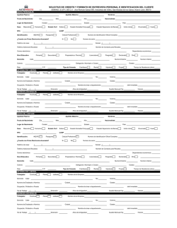 Solicitud de Credito