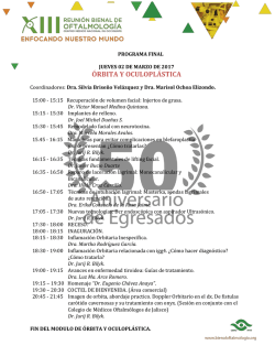 Programa - Bienaloftalmologia.org