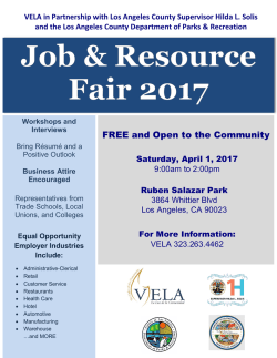 FREE and Open to the Community