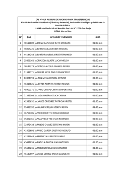 N&deg; DNI 1 48116689 ABREGU CAPULIAN RUTH