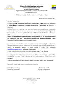 Montevideo, &hellip; de agosto de 2008