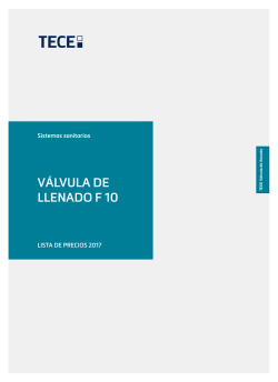v&aacute;lvula de llenado f 10