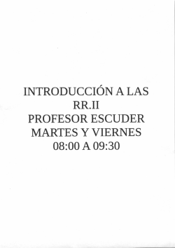 martesyuernes - Facultad de Derecho