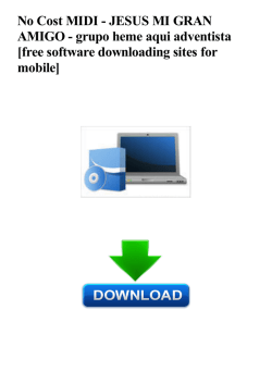 No Cost MIDI - JESUS MI GRAN AMIGO - grupo