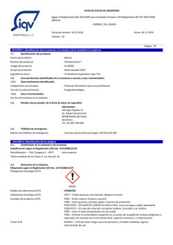 Ficha Datos Seguridad (SDS)