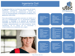 Ingenier&iacute;a Civil - Universidad Tecnol&oacute;gica de la Construcci&oacute;n