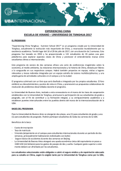 Experiencing_China_U. Tsinghua_Conv_UBA_2017