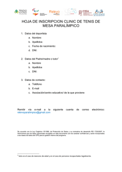 hoja inscripci&oacute;n